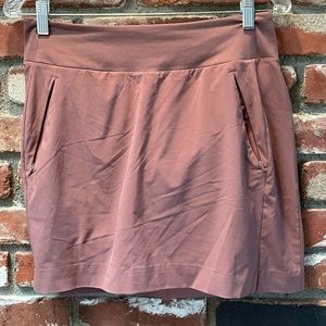 ATHLETA RUST SOHO SKIRT/ SKORT SIZE 6